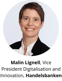 Malin Lignell, Vice President Digitalisation and Innovation, Handelsbanken