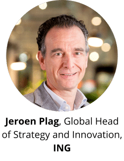 Jeroen Plag, Global Head of Strategy and Innovation, ING