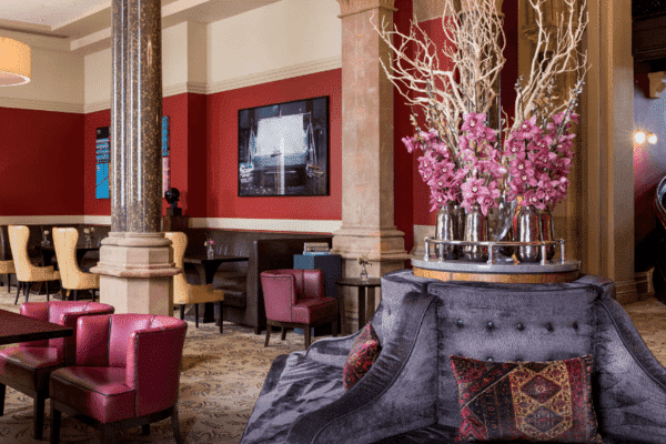 Lounge in St Pancras Renaissance Hotel, London