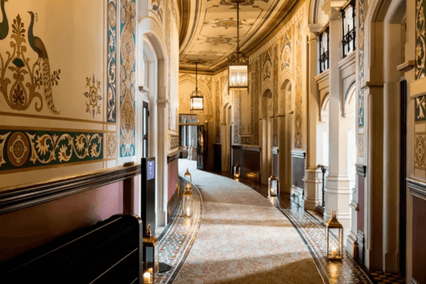 Corridor of St Pancras Renaissance Hotel, London