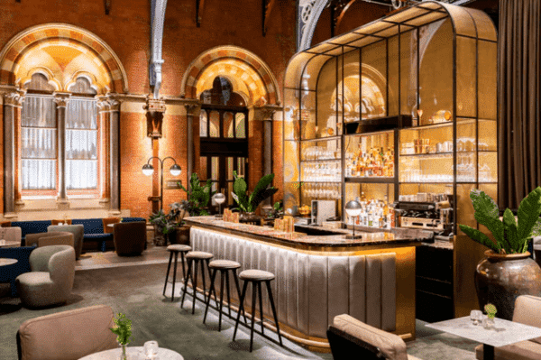 Bar in St Pancras Renaissance Hotel, London